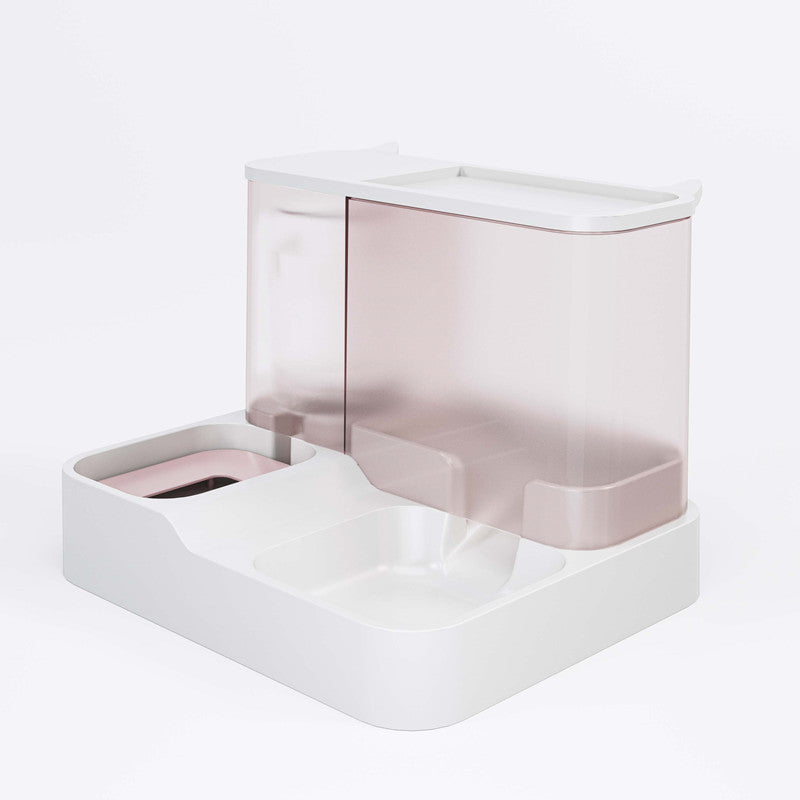 Automatic Cat Feeder and Water Dispenser for Pets