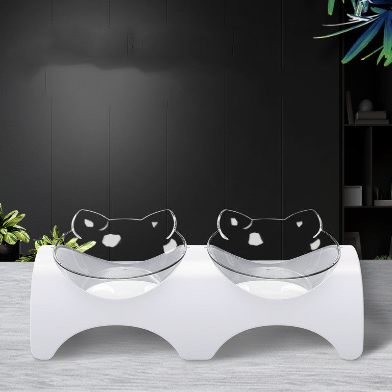 Cat Double Bowl
